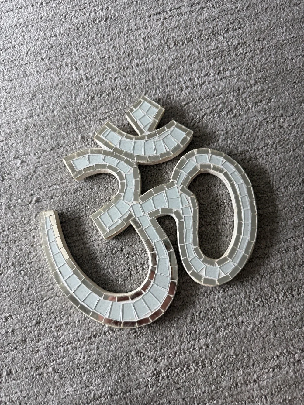Mosaic Om Symbol wall art